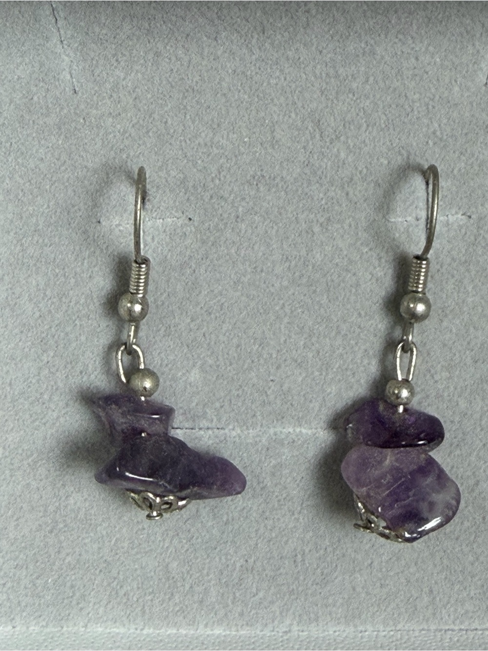 3/$20 ❤️ Amethyst Drop Dangle Earrings